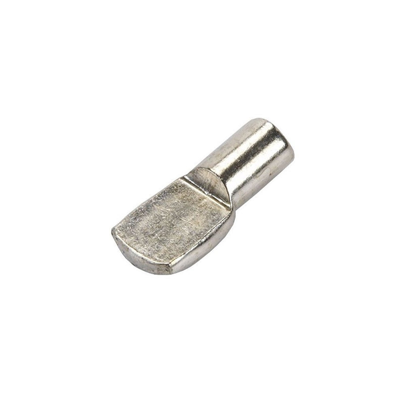 Shelf Pin, Flat Spoon-Style, Nickel, 1/4" (25)