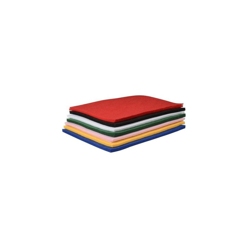 Chenille Kraft CKC3904 One Pound Felt Sheet Pack, kindergarten Grade to 3 Grade