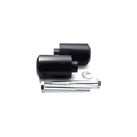 Krator 2004-2012 Yamaha FZ6 / FZS600 / FZ6N / FZ6 FAZER Black Frame Sliders Crash Protectors Motorcycle