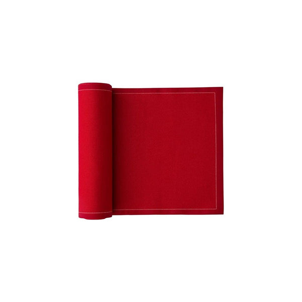 Cotton Cocktail Napkin - 4.3 x 4.3 in - 50 units per roll - Lipstick Red