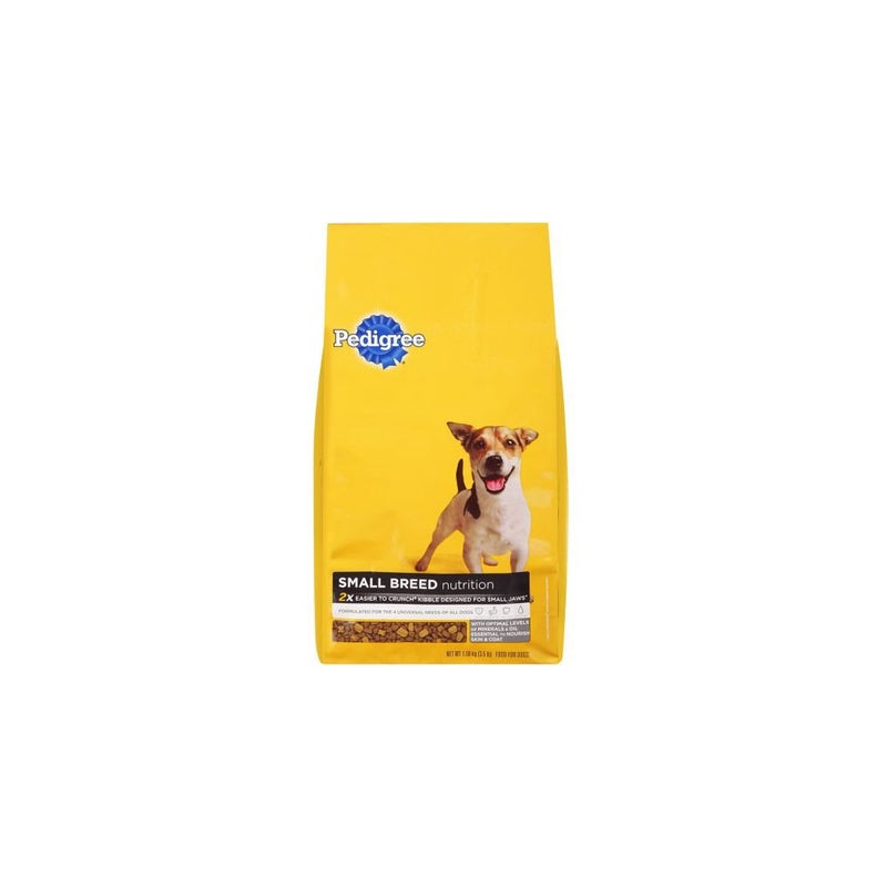 Mars Pedigree Small Breed Nutrition Food for Dog, 3.5 Pound - 5 per case.