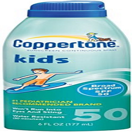 Coppertone Kids Sunscreen Continuous Spray SPF 50, 6 oz