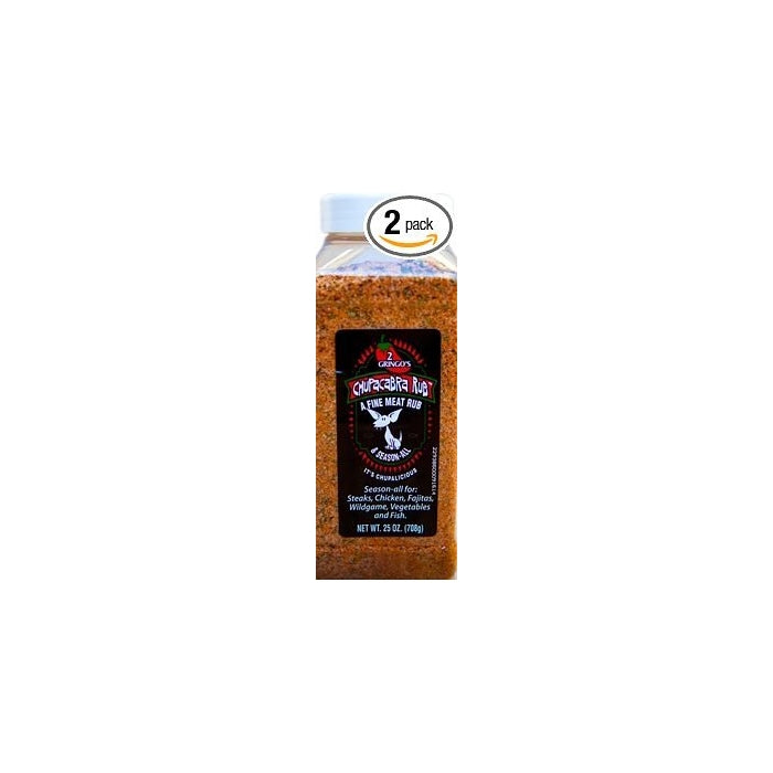 2 Gringos Chupacabra Rub Original 25 Ounce (Pack of 2)