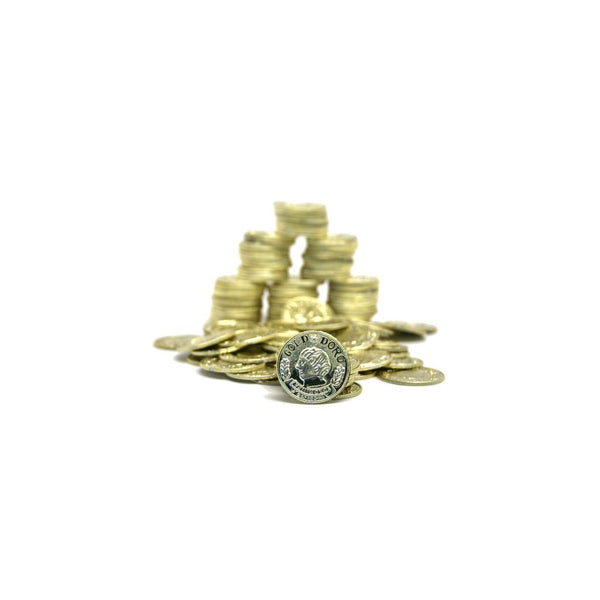 U.S. Toy Plastic Gold Coins