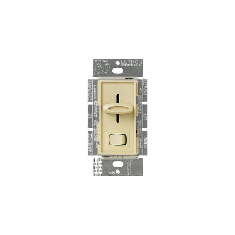 Lutron S600PH-IV Electronics Skylark Dimmer with Preset Switch, Ivory