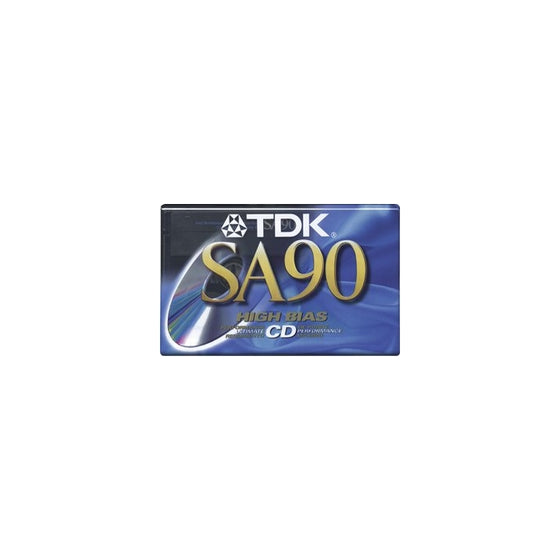 TDK SA 90 minute Super High Resolution Type II Audio Cassette Tape