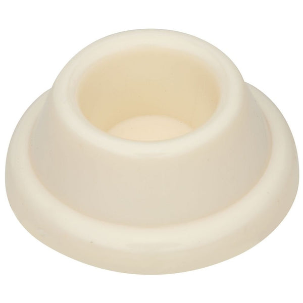 National Hardware N246-033 V237 Wall Door Stops in Almond, 2 pack