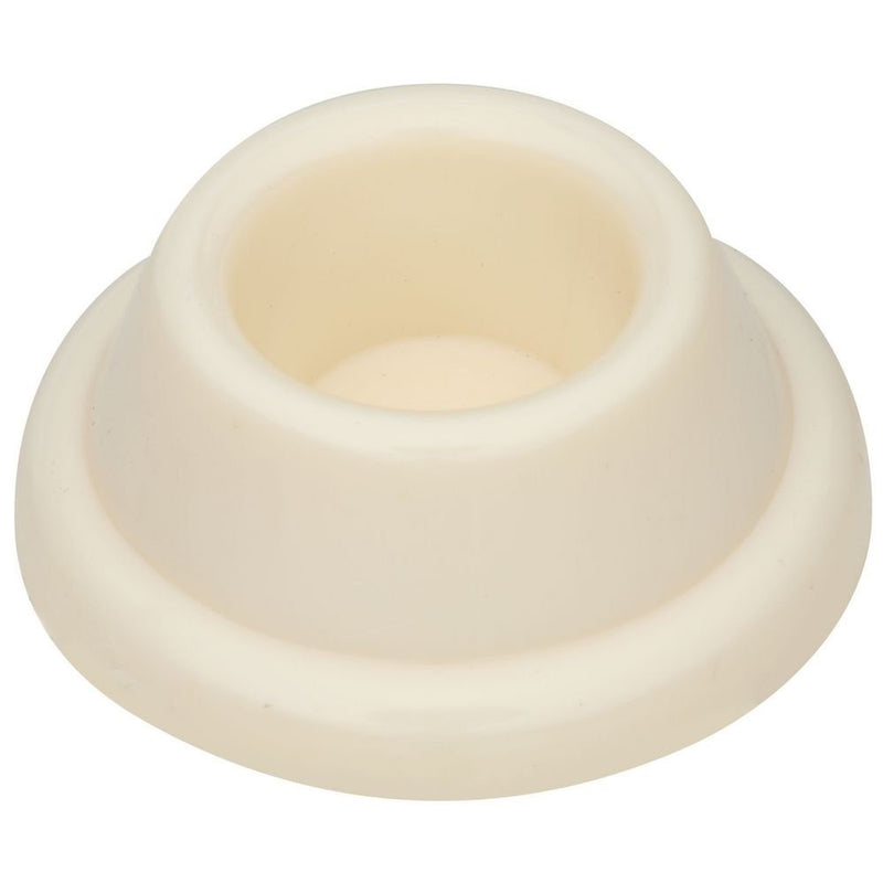 National Hardware N246-033 V237 Wall Door Stops in Almond, 2 pack