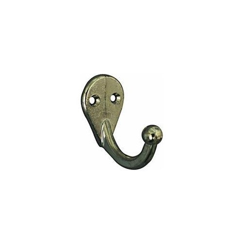 National Hardware N199-190 V162 Clothes Hooks in Nickel, 2 pack
