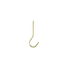 National Hardware N275-214 V2666 Ceiling Hook in Brass
