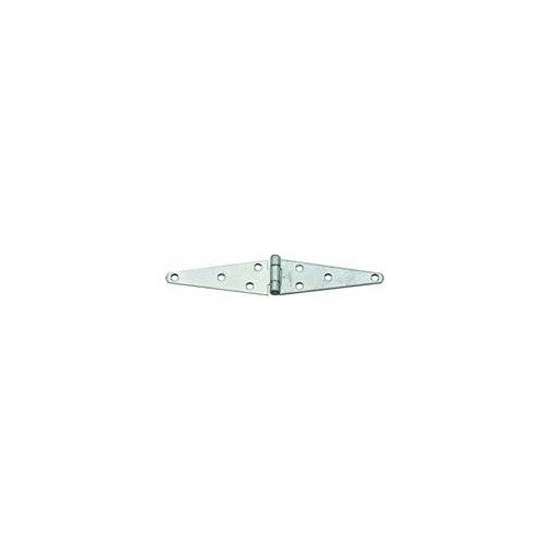 National Hardware N128-017 282 Heavy Strap Hinges in Zinc, 5"