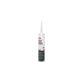 3M Marine Grade Silicone Sealant Clear, 08029, 1/10 gal (Pack of 1)