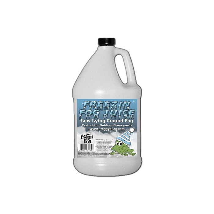 Freezin Fog Outdoor Low Lying Ground Fog Juice Machine Fluid - 1 Gallon - The Haunted House Owner's Choice for Outdoor Graveyard Fog