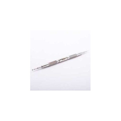 Bergeon 6767-F Watch Spring Bar Tool - Long Stainless Steel Handle with Replaceable Screw In Fine Tool End