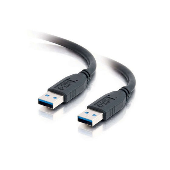 C2G/Cables to Go 54172 USB 3.0 A Male to A Male Cable, Black (9.8 Feet/3 Meters)