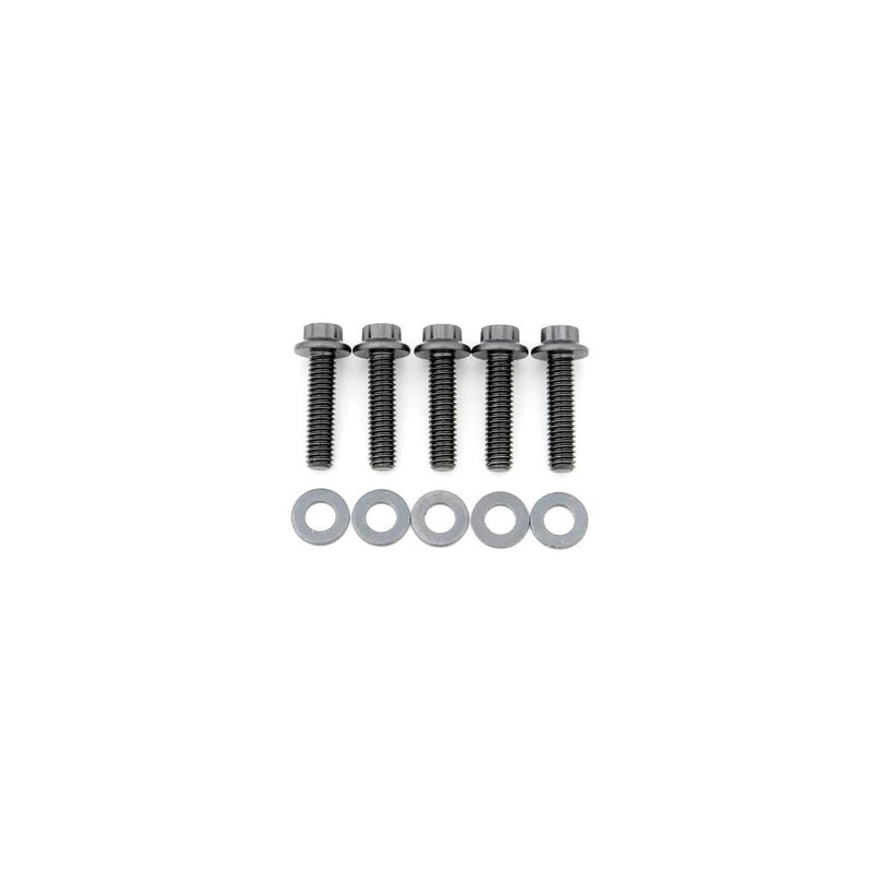 ARP 641-1250 Black Oxide 5/16-18" RH Thread 1.250" UHL 12-Point Bolt with 3/8" Socket and Washer, (Set of 5)