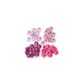 We R Memory Keepers Eyelets for Scrapbooking, Pink, Standard