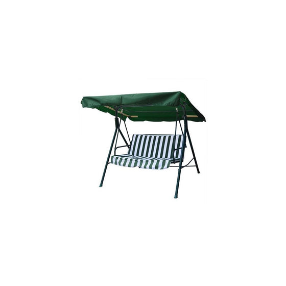 77"x43" Green Swing Canopy Replacement Porch Top Cover Park Seat Furniture Patio