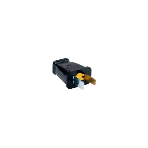 Pass & Seymour Dead Front Plug 15 Amp Ul 16 Awg Blk Bulk