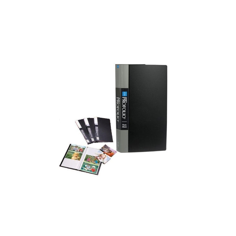 Itoya Art Portfolio Photo Album Photos Clear Pocket Sheets Hold 3 Photo Per Page (360 4 Inch x 6 Inch)