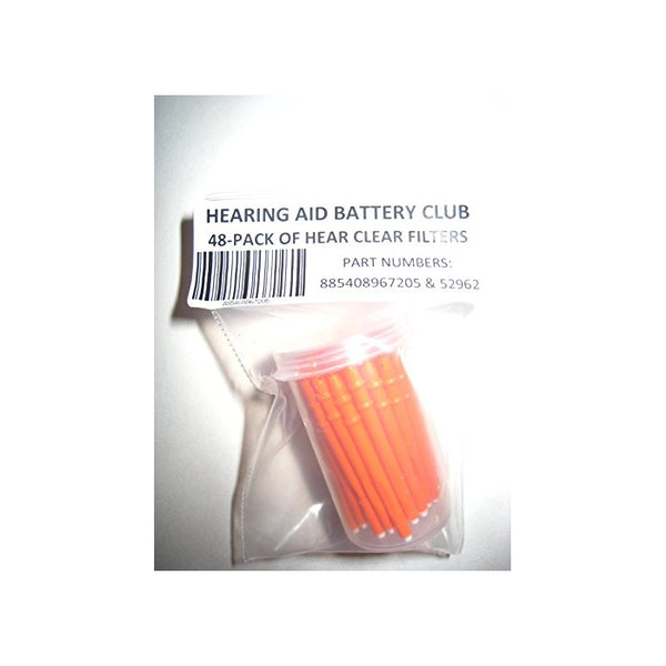48-count Starkey Hear Clear Hearing Aid Wax Guard Filters