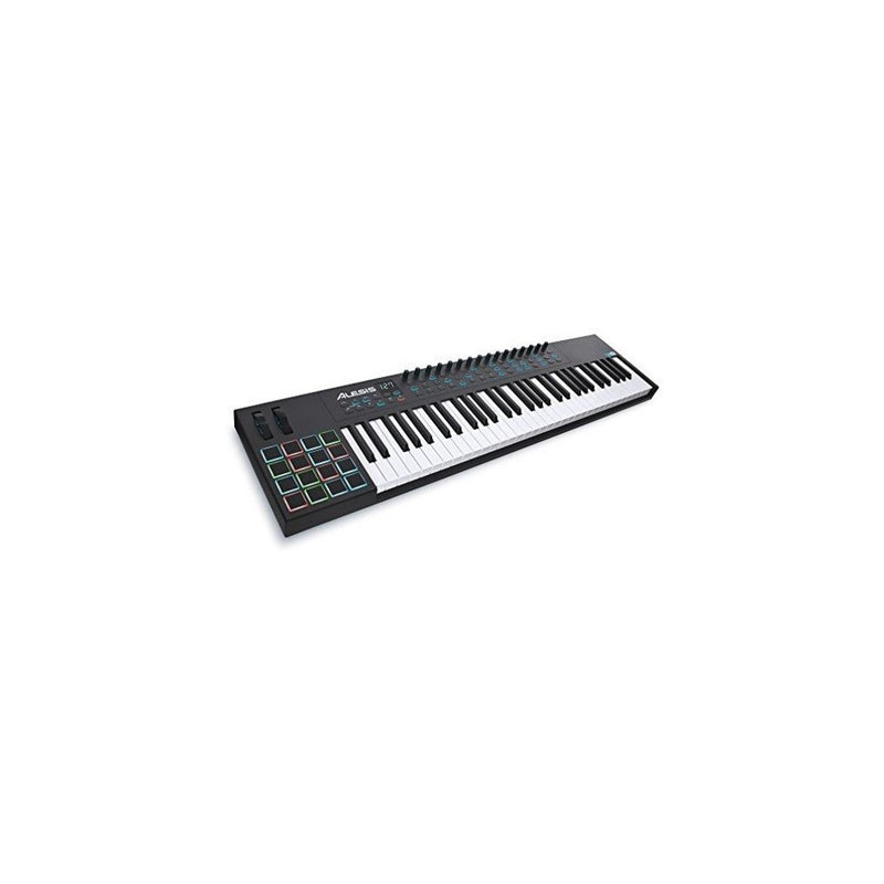 Alesis VI61 | Advanced 61-Key USB MIDI Keyboard & Drum Pad Controller (16 Pads/16 Knobs/48 Buttons)