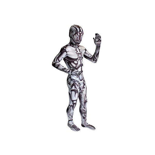 Morphsuits Kids Android Monster Costume - Medium 3'6-3'11 / 8-10 Years