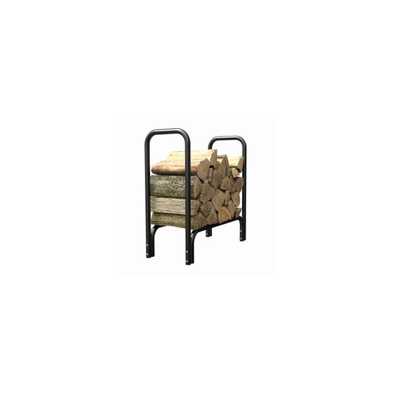 LOG RACK TUBE STL2FT BLK by OPEN HEARTH MfrPartNo 15215