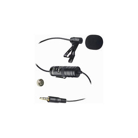 Vidpro XM-L Lavalier Condenser Microphone for DSLRs, Camcorders & Video Cameras 20' Audio Cable