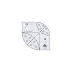 Creative Grids Round Up Tool for Quilting Rounded Corners Template Ruler CGRATK1