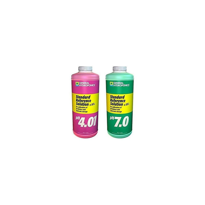 General Hydroponics Ph 4.01 & Ph 7.0 Calibration Solution Kit, 8 oz