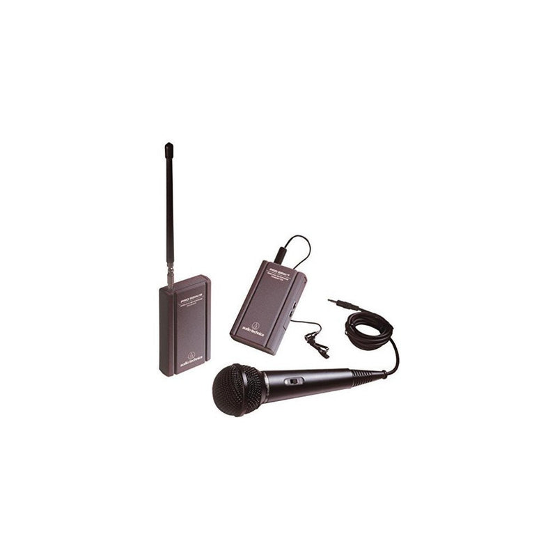 Audio-Technica ATR288W VHF Battery-Powered TwinMic Microphone System