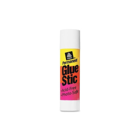 Avery(R) Glue Stic, Permanent, 1.27 Oz.