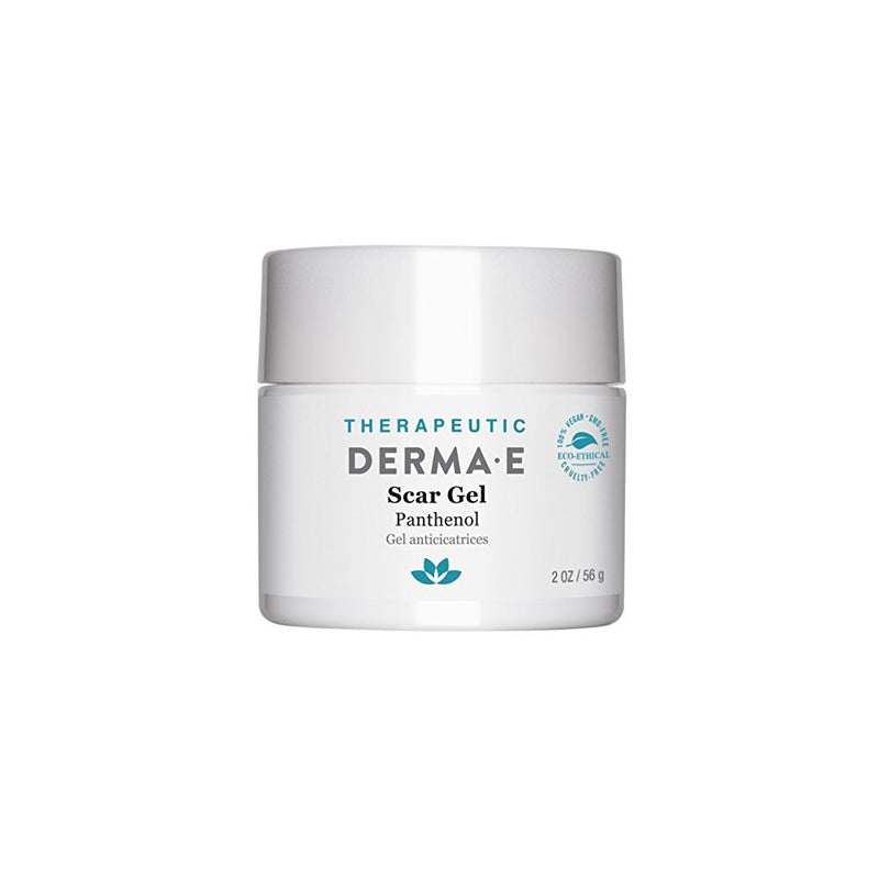 DERMA E Scar Gel with Panthenol and Allicin, 2 oz