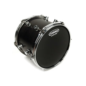 Evans Black Hydraulic Drum Head - 16 Inch