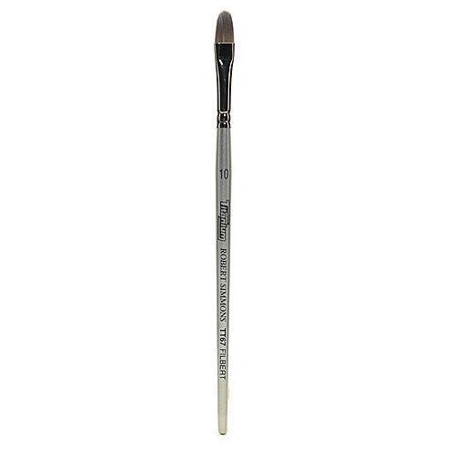 Simmons "Titanium" Brush- Filbert #10