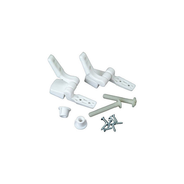 Master Plumber 479-56 White Toilet Seat Hinge Replacement Parts