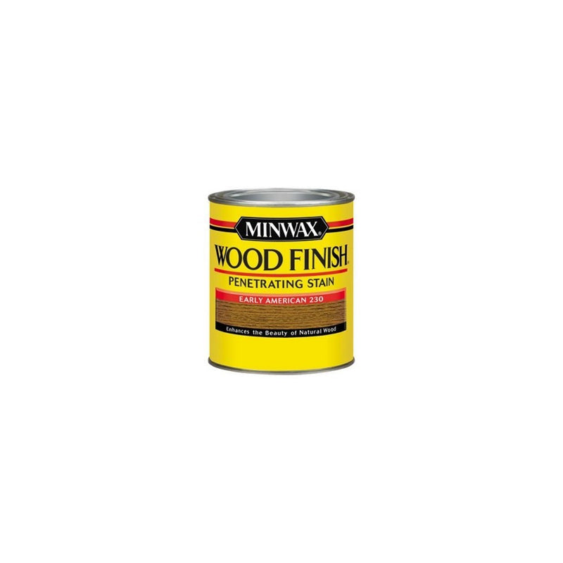 Minwax 70008444 Wood Finish Penetrating Stain, quart, Early American