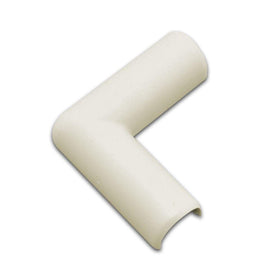 Legrand - Wiremold C6 Plastic Flat Elbow Cord Cover, Ivory