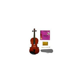 Crystalcello MV100 Full Size 4/4 Violin with Case  Bow  Accessories - Natural Color