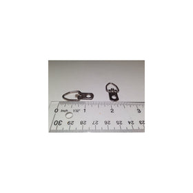 100 Heavy Duty Single Hole D Ring / Triangle Strap Hanger w/ Screws