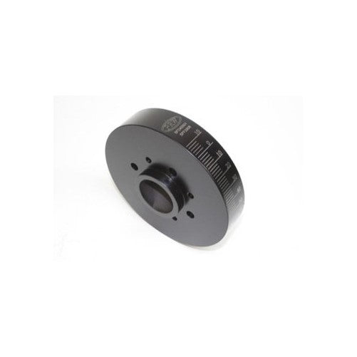 PRW 2545501 FluidGel Black 6.625" OD 0-Balance Damper for Pontiac 326-455 1959-79