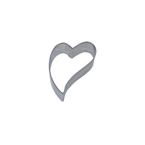 R&M Folk Heart 3" Cookie Cutter in Durable, Economical, Tinplated Steel