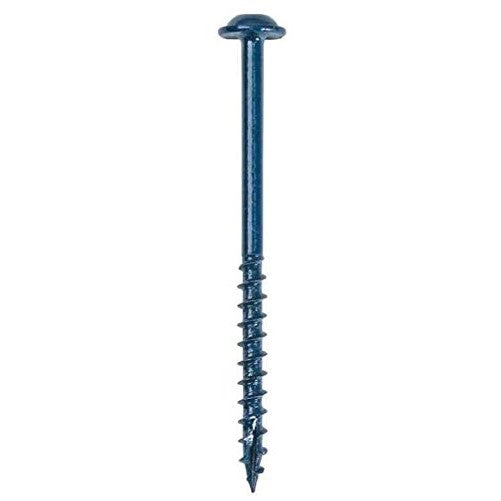 Kreg SML-C250B-250 Blue-Kote Weather Resistant Pocket Hole Screws - 2 1/2, 8 Coarse, Washer Head, 250 count