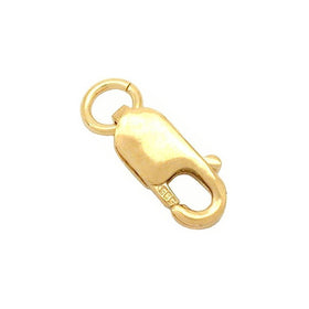 ReNext 14K Solid Yellow Gold Jewelry Lobster Clasp 8 x 3 mm