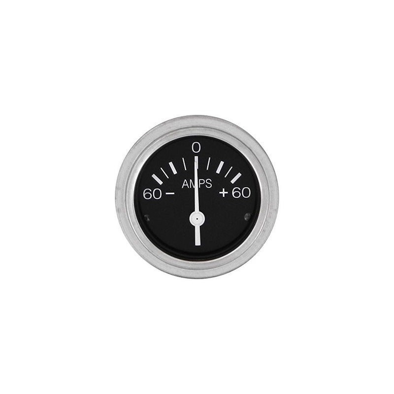 Sierra International 80710P Heavy Duty Direct Reading 60 Amp Ammeter for InBoard & Diesel Engines, 2"