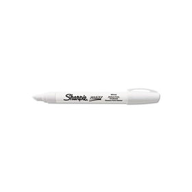 Sanford 35558 Sharpie Oil-Based Paint Marker, Medium Point, White, 1-Count