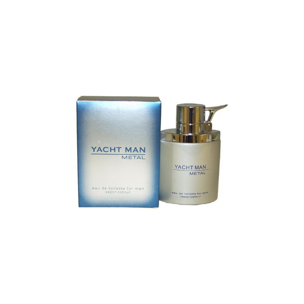 Myrurgia Yacht Man Metal toilette Spray for Men, 3.40-Ounce