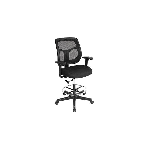 Eurotech Seating Apollo DFT9800 Drafting Stool, Black