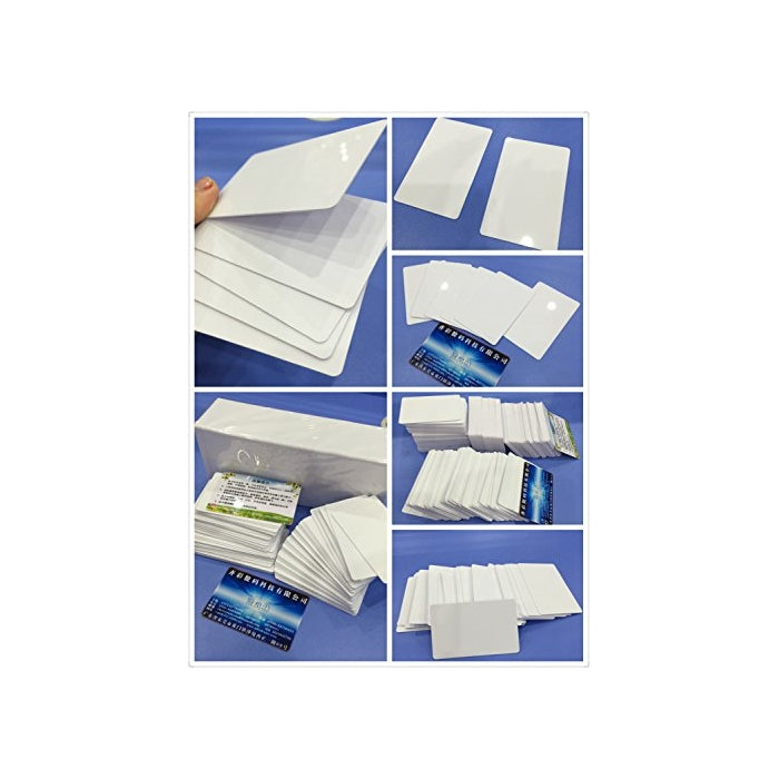 100 Blank Inkjet PVC ID Cards - Double Sided Printing